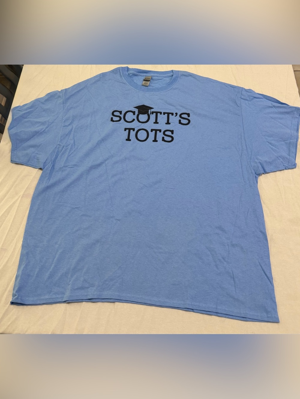 Gildan Light Blue "SCOTT'S TOTS" from The Office